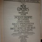 The Muse Concerts 1979 MSG NYC Newspaper Concert Poster AD