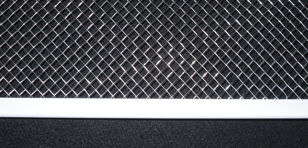 Rigid Edge trim - Binder Bar, edging, white, black, blue, red, yellow uPVC.