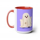 Two-Tone Coffee Mugs, 15oz