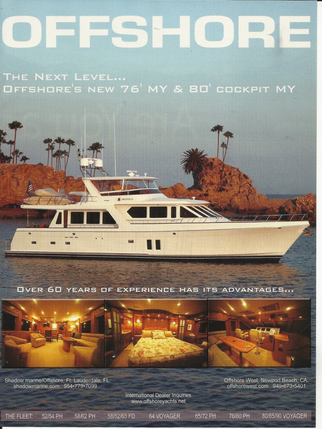 2008 Offshore Yachts Color Ad- The 76' MY