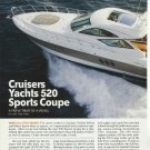 2008 Cruisers Yachts 520 Sports Coupe Review & Specs- Photos