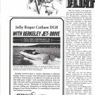 1972 Berkeley Jet Drive Ad-Nice Photo Jolly Roger Cutlass DGB Boat