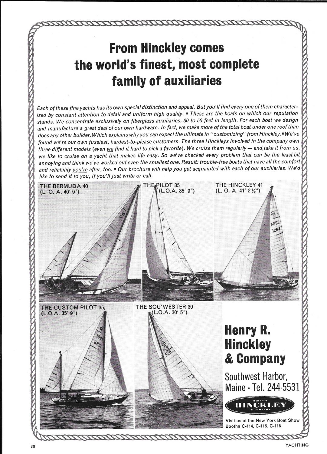 hinckley yachts merchandise