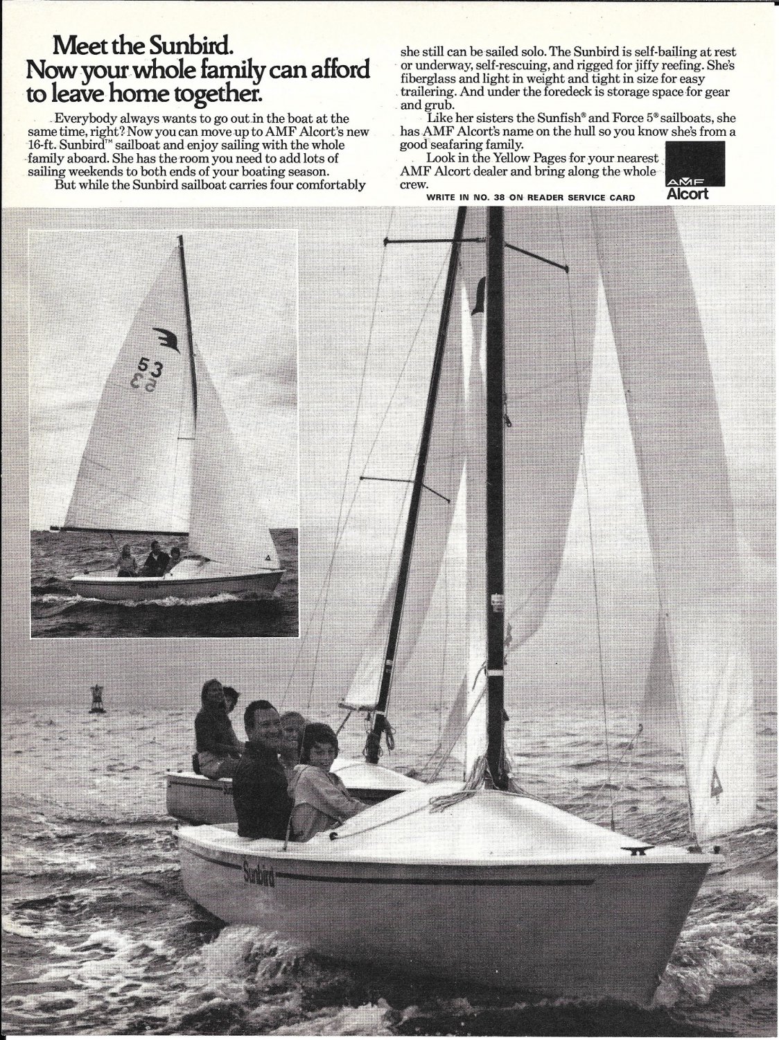 amf sunbird sailboat