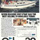 1984 O'Day 39 Yacht Color Ad- Nice Photo