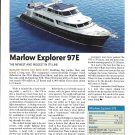 2011 Marlow Explorer 97E Yacht Review & Specs- Nice Photo