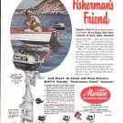 1953 Martin 75 HP. Outboard Motor Color Ad- Nice Photo