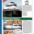 2009 Navigator 6200 Pilothouse & EAS 60 New Yachts Ad- Specs & Photos
