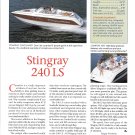 1999 Stingray 240 LS Boat Review- Specs & Photo