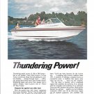 1967 Larson 21' Volero Comboard Boat Color Ad- Nice Color Photo