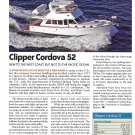 2011 Clipper Cordova 52 Yacht Review- Nice Photo & Specs