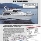 1987 Bayliner 4550 Motoryacht Color Ad- Nice Photo