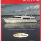 2005 Pacific Mariner 85' Yacht Color Ad- Nice Photo
