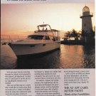 1988 Carver 42 Aft Cabin Motor Yacht Color Ad- Nice Photo