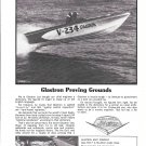 1965 Glastron Boat Co Ad- Nice Photo of Caribbean V-234 & Seaflite V-175