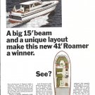 1967 Chris- Craft Roamer 41' Regal Yacht Color Ad- Nice Photo