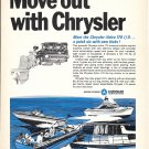 1969 Chrysler Marine Ad- Drawing og Chrysler- Volvo 170 I/O