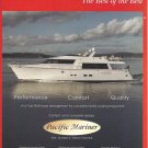 2007 Pacific Mariner 85' Yacht Color Ad- Nice Photo