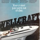 1980 Wellcraft Marine Color Ad- Nice Photo of 288 Suncruiser