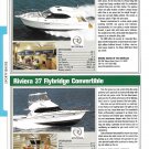 2007 Riviera 3600 & 37 New Boats Color Ad- Boat Specs & Photo