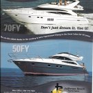 2007 Viking Sport Cruisers Boats Color Ad- Nice Photo of 70FY & 50FY