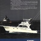1981 Uniflite 48' Convertible Yacht Color Ad- Nice Photo