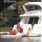 2002 Silverton 410 Sport Bridge Yacht 2 Page Color Ad- Nice Photo
