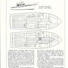 1980 Wilbur 38 Cruiser/ Sportfisherman Yacht Ad- Boat Specs & Drawings
