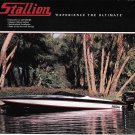 1985 Stallion 6.2 Offshore Boat Color Ad- Great Photo