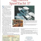 2001 Egg Harbor Sport Yacht 37 Review- Boat Specs & Photo