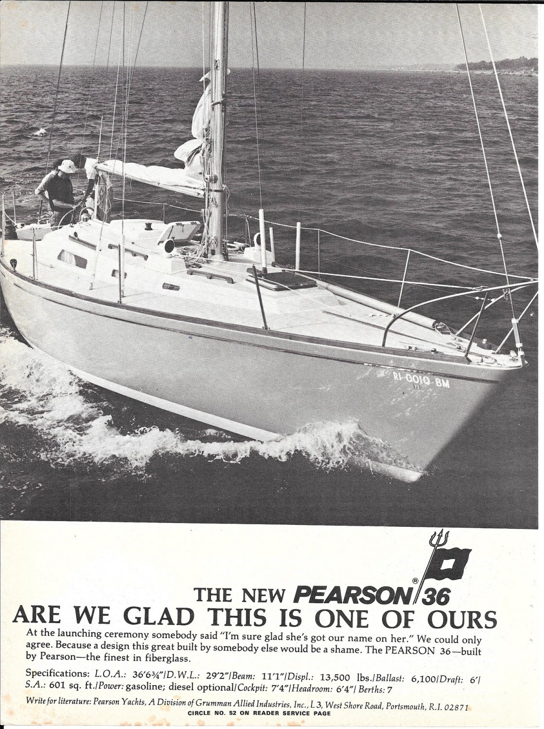 pearson 36 sailboat for sale