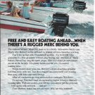 Old 1972 Mercury Outboard Motors Color Ad- Nice Photo