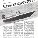 1971 Super Sidewinder 18' Boat Review- Nice Photos