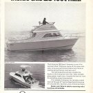 1970 Enterprise Yacht Corp Ad- Nice Photo 288 Sport Fisherman & 37' Model