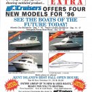 1996 Cruisers Boats Color Ad- Photo of 3375- 3580- 3650- 4270