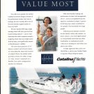 1995 Catalina 400 Yacht Color Ad- Nice Photo