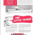 1950 Chris- Craft Yacht Featured in TexacoMarine Ad- Drawing