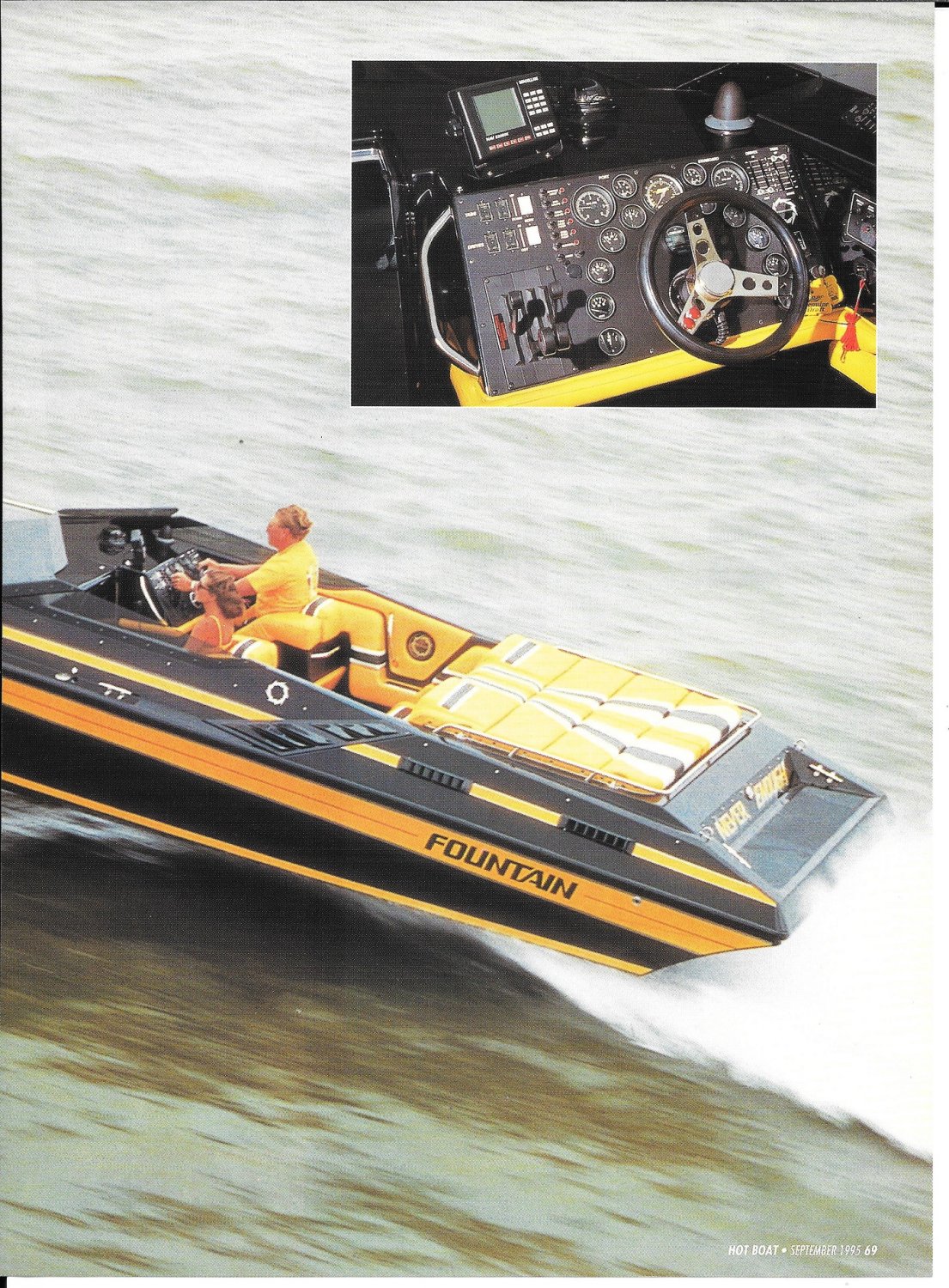 1995 Fountain Powerboat Review- Nice Photos
