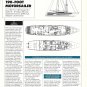1988 Azimut 71 Motor Yacht & Giles 190 Motorsailer Double Boat Reviews-Drawing & Specs