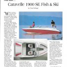 1996 Caravelle 1900 SE Fish & Ski Boat Review- Nice Photo