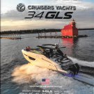 2022Cruisers 34 GLS Yacht Color Ad- Great Photo