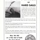 Old 1952 Hard Sails Ad- Photo of C. Stanley Ogilvy