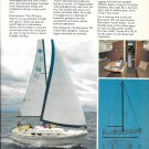 Old 1976 Buccaneer305 Sailboat Color Ad- Nice Photo