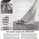 Old 1965 Pearson Vanguard Sailboat Ad- Nice Photo
