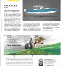 2022 Valhalla V-55 Boat Color Ad- Drawing & Boat Specs