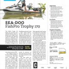 2022 Sea- Doo FishPro Trophy 170 Review- Photo & Specs