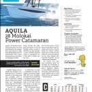 2022 Aquila 28 Molokai Power Catamaran Review- Photo & Boat Specs