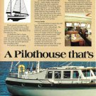 1980 CSY Westshore 44 Yacht 2 Page Color Ad- Nice Photo