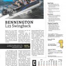 2022 Bennington L23 Swingback Pontoon Boat Review- Photo & Boat Specs