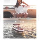 2022 Sea Ray SLX 260 Boat Color Ad- Nice Photo= Hot Girl